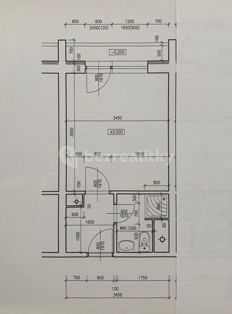 Pronájem bytu 1+kk 22 m², Jedovnická, Brno, Jihomoravský kraj