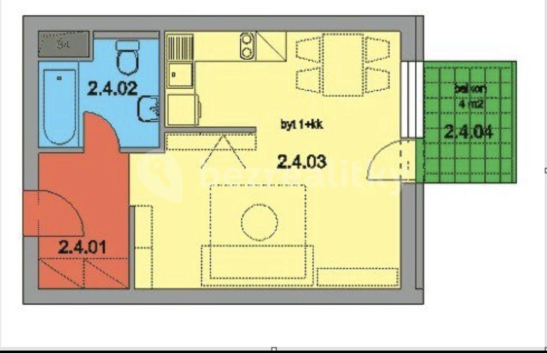 Pronájem bytu 1+kk 40 m², U Leskavy, Brno, Jihomoravský kraj