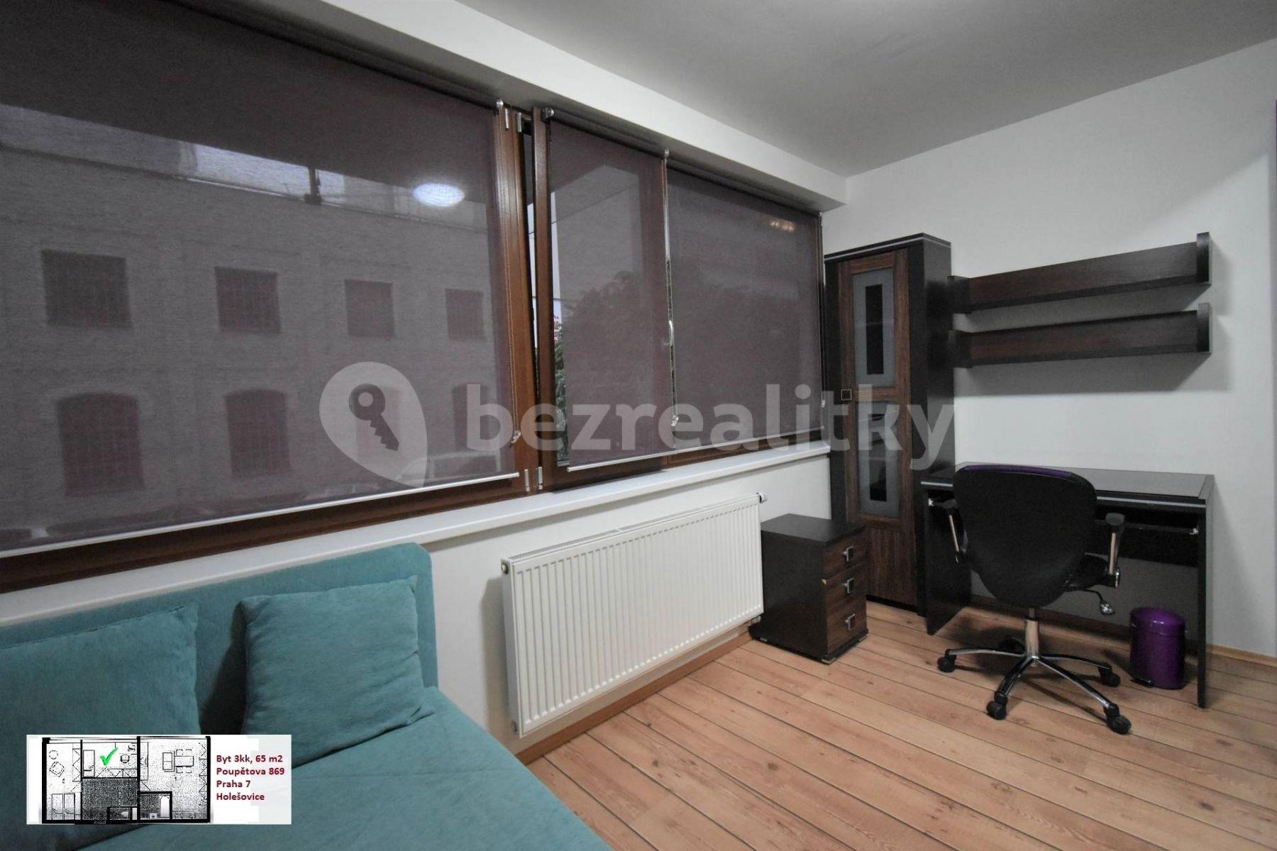 Pronájem bytu 3+kk 65 m², Poupětova, Praha, Praha