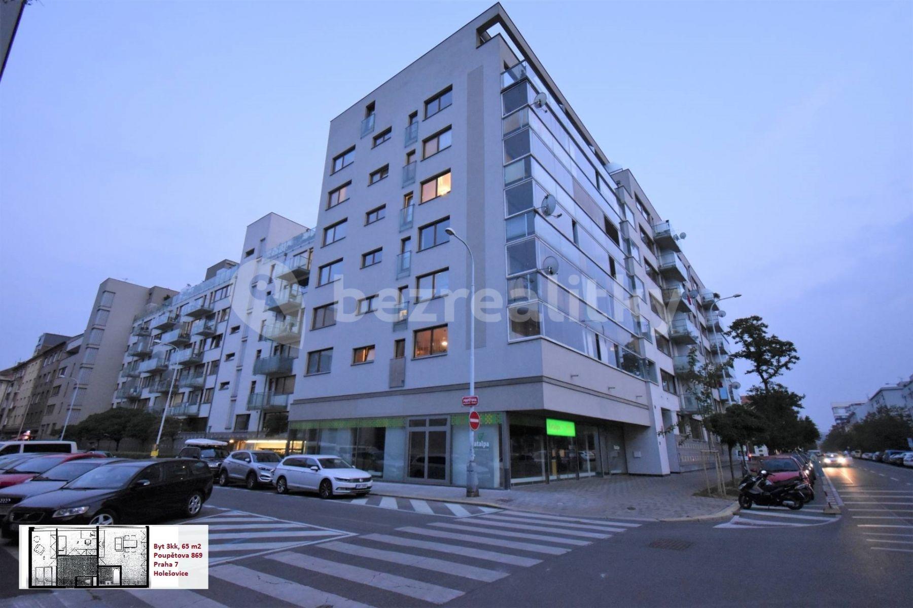 Pronájem bytu 3+kk 65 m², Poupětova, Praha, Praha