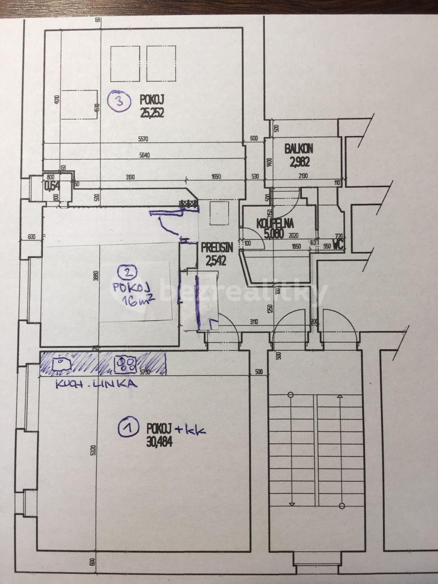 Pronájem bytu 3+kk 88 m², Pod Lipkami, Praha, Praha