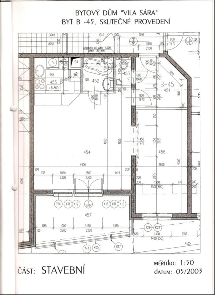 Pronájem bytu 2+kk 55 m², Krejčího, Praha, Praha