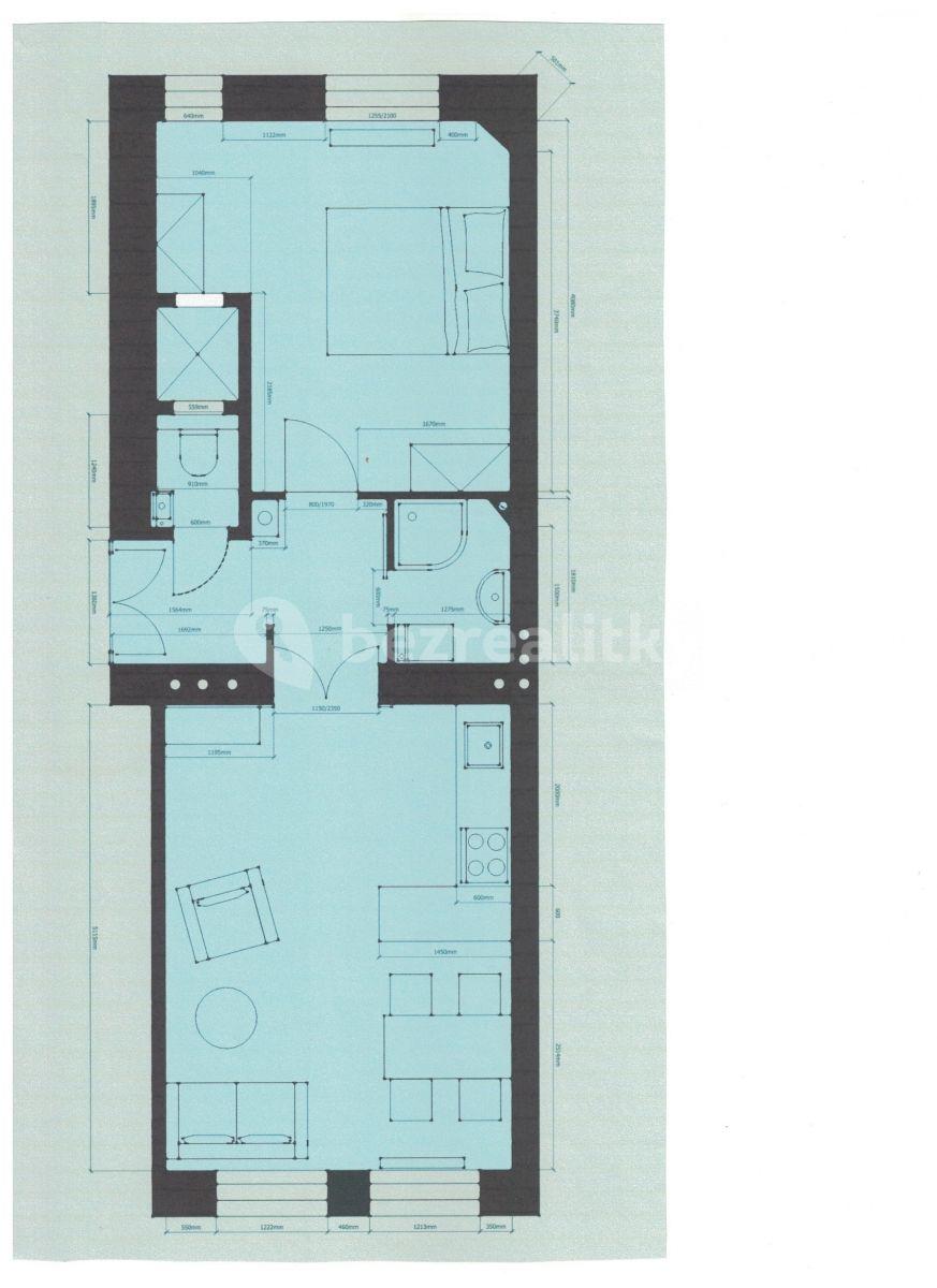 Pronájem bytu 2+kk 42 m², Janovského, Praha, Praha