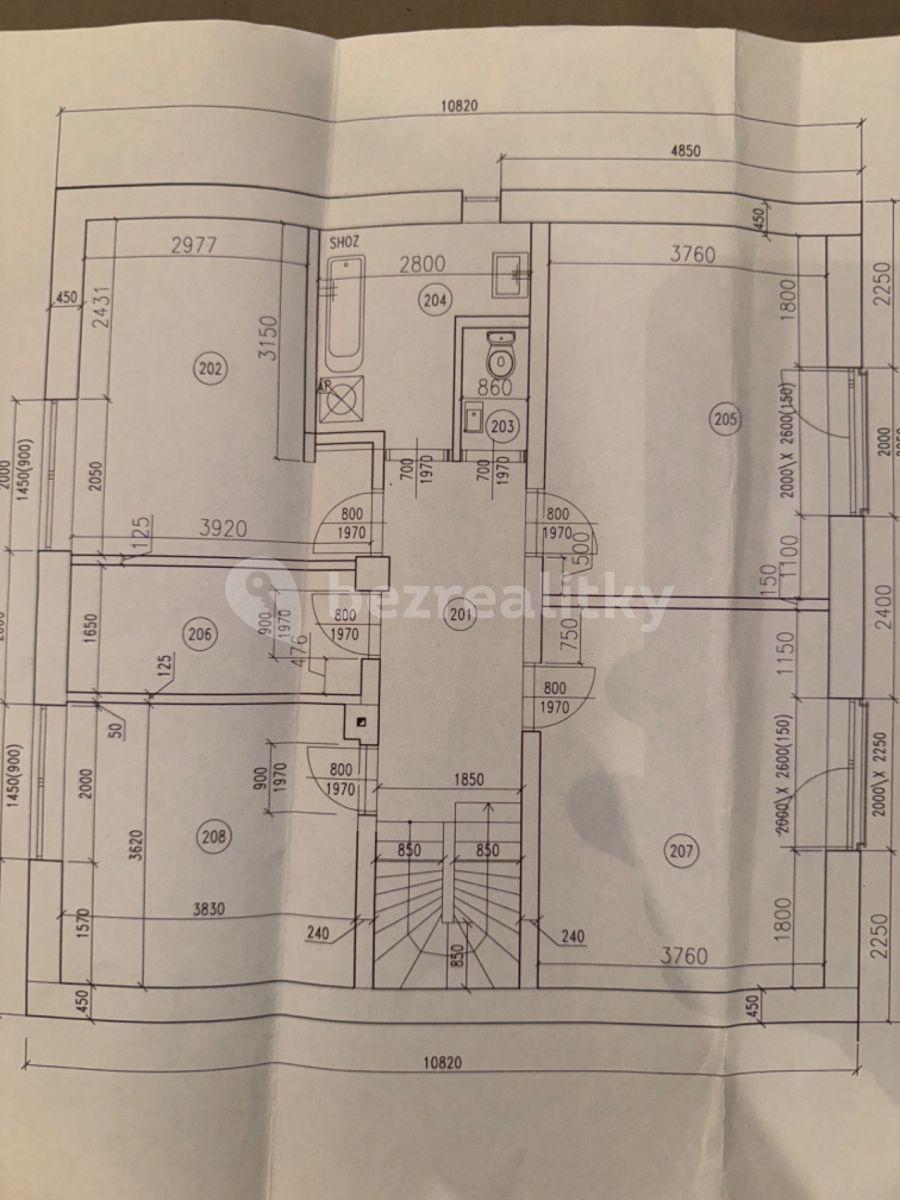 Pronájem bytu 3+1 87 m², Radouňova, Praha, Praha