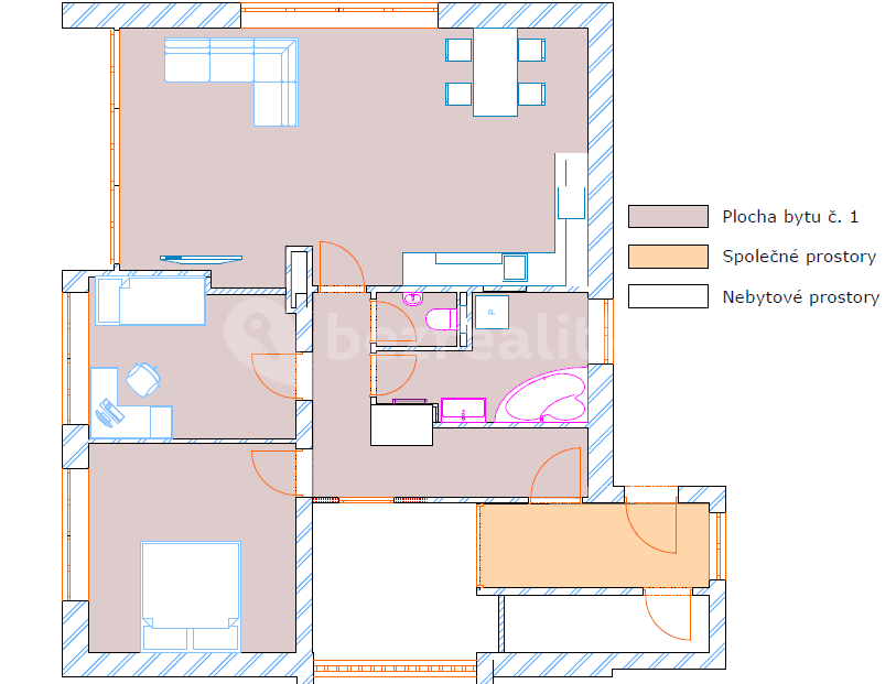 Pronájem bytu 3+kk 104 m², Spojovací, Benátky nad Jizerou, Středočeský kraj