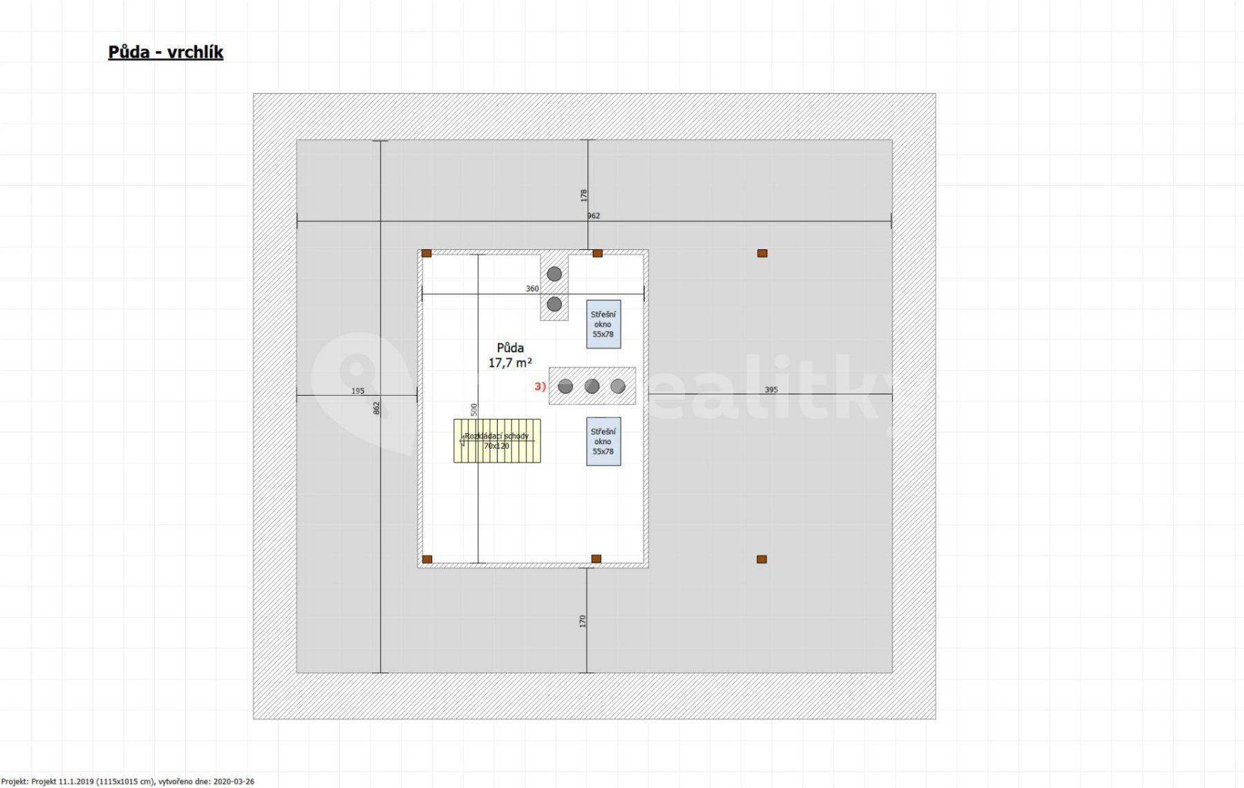 Pronájem bytu 2+kk 71 m², Frimlova, Praha, Praha