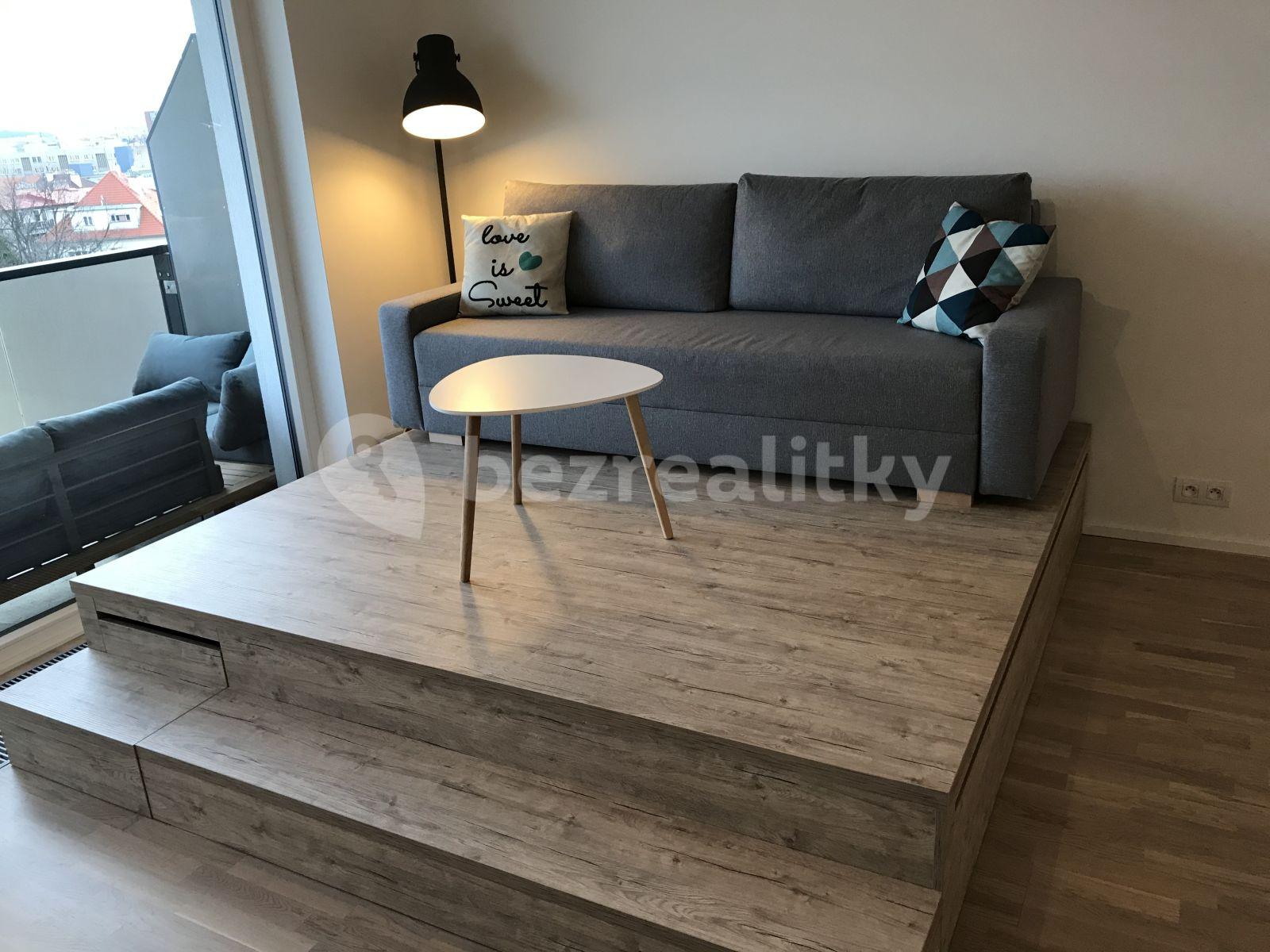 Pronájem bytu 1+kk 39 m², Za Strašnickou vozovnou, Praha, Praha