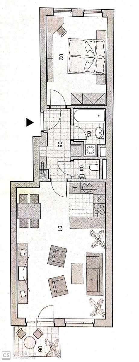 Pronájem bytu 2+kk 56 m², Musílkova, Praha, Praha