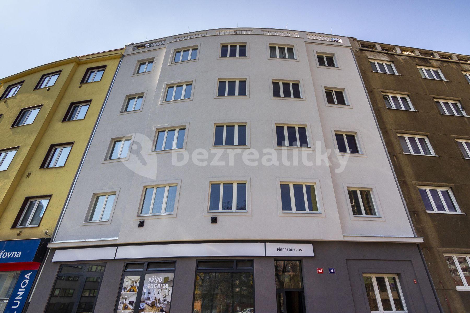 Pronájem bytu 1+kk 29 m², Přípotoční, Praha, Praha