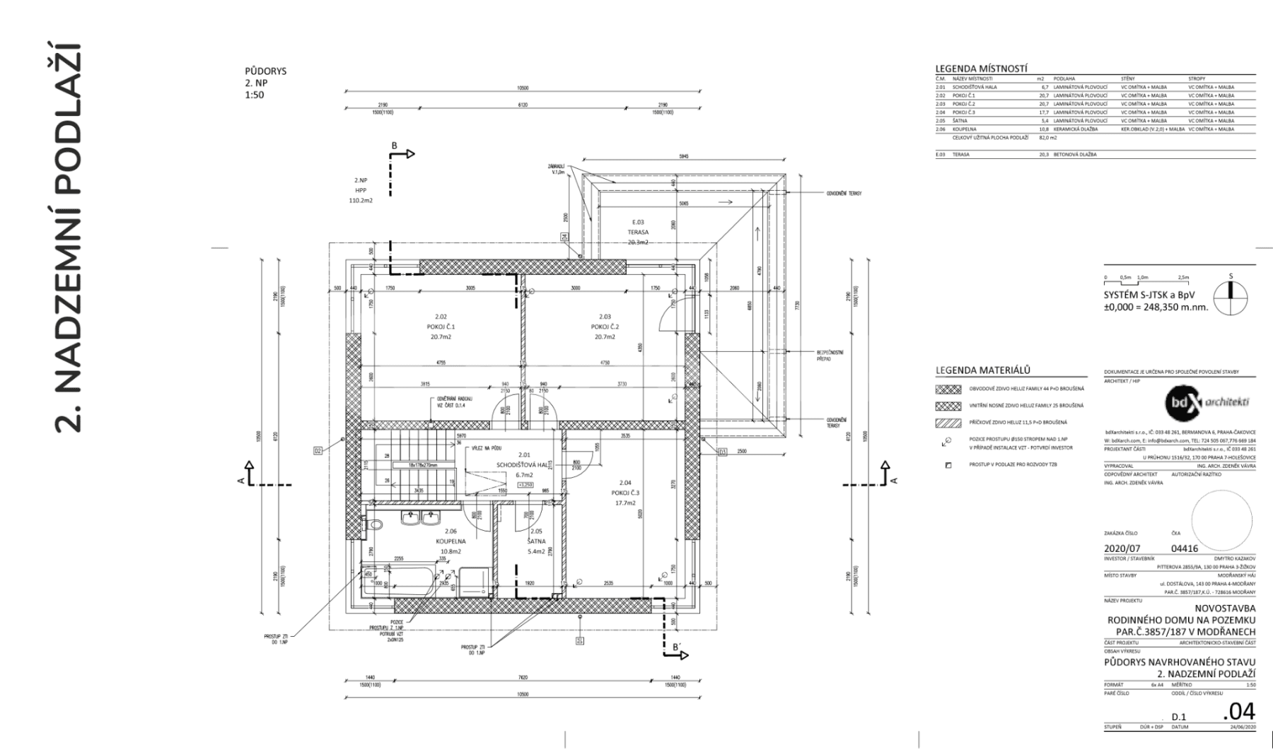 Prodej domu 360 m², pozemek 860 m², Dostálova, Praha, Praha