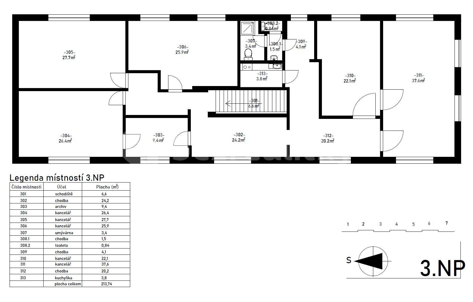 Pronájem nebytového prostoru 30 m², Dr. Janského, Černošice, Středočeský kraj