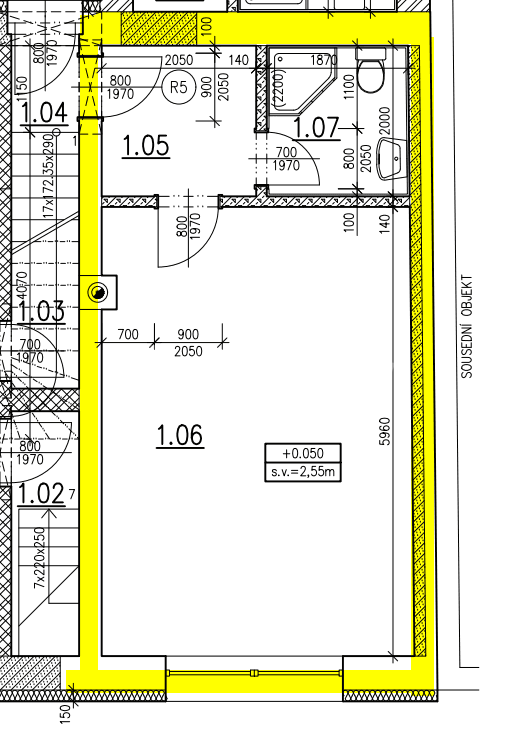 Pronájem bytu 1+kk 32 m², Mikulov, Jihomoravský kraj