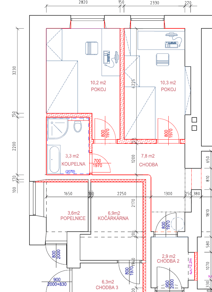 Prodej bytu 1+1 47 m², Úvoz, Brno, Jihomoravský kraj