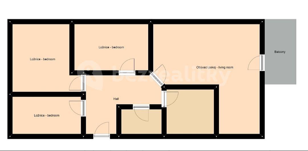 Pronájem bytu 4+kk 85 m², Sicherova, Praha, Praha