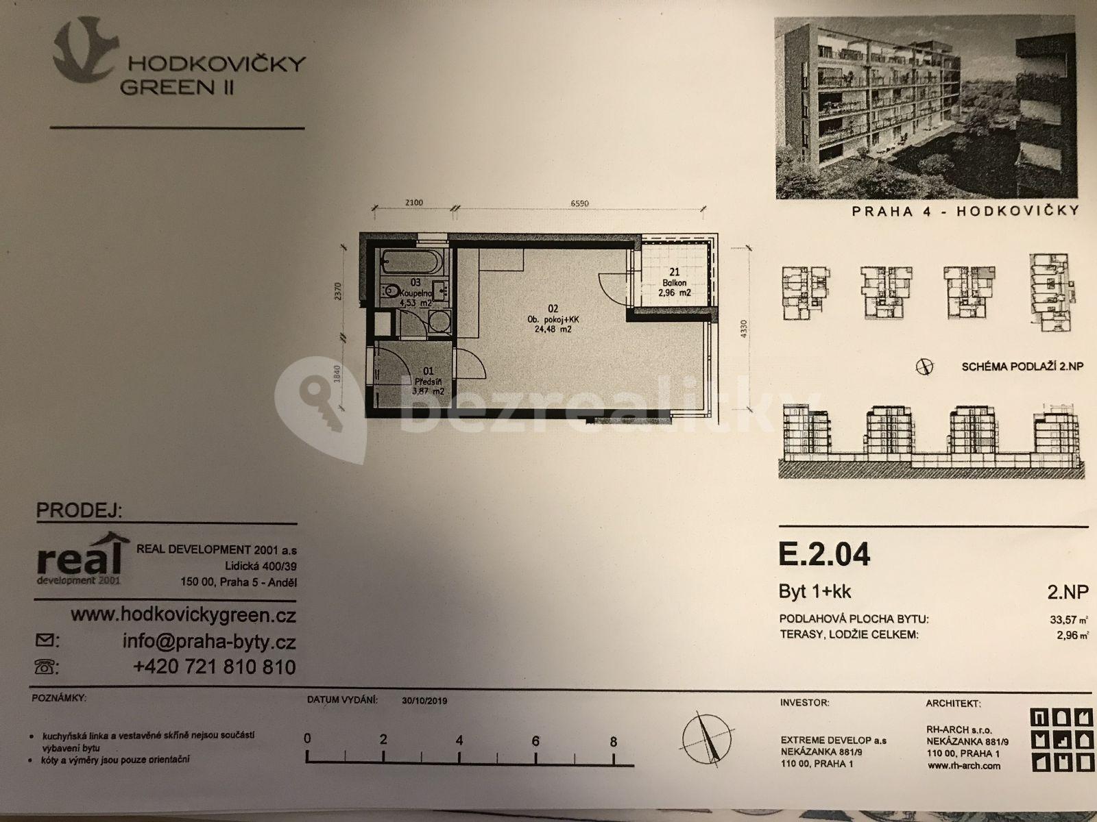 Pronájem bytu 1+kk 33 m², Šífařská, Praha, Praha