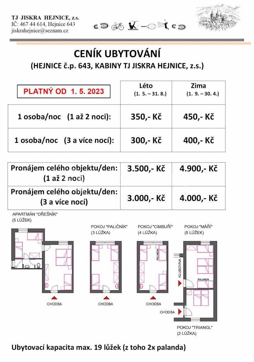 Pronájem chaty, chalupy, Hejnice, Liberecký kraj