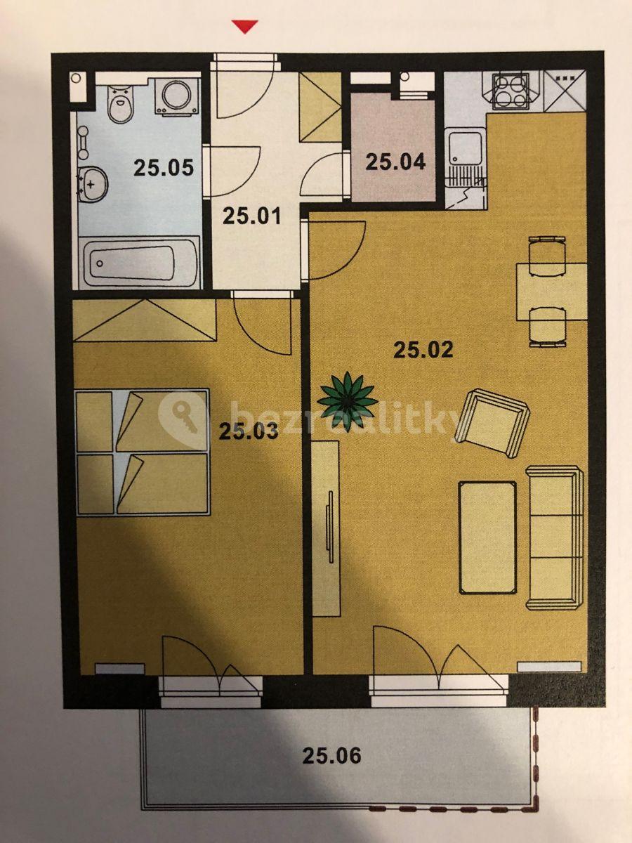 Pronájem bytu 2+kk 66 m², Čechova, Poděbrady, Středočeský kraj