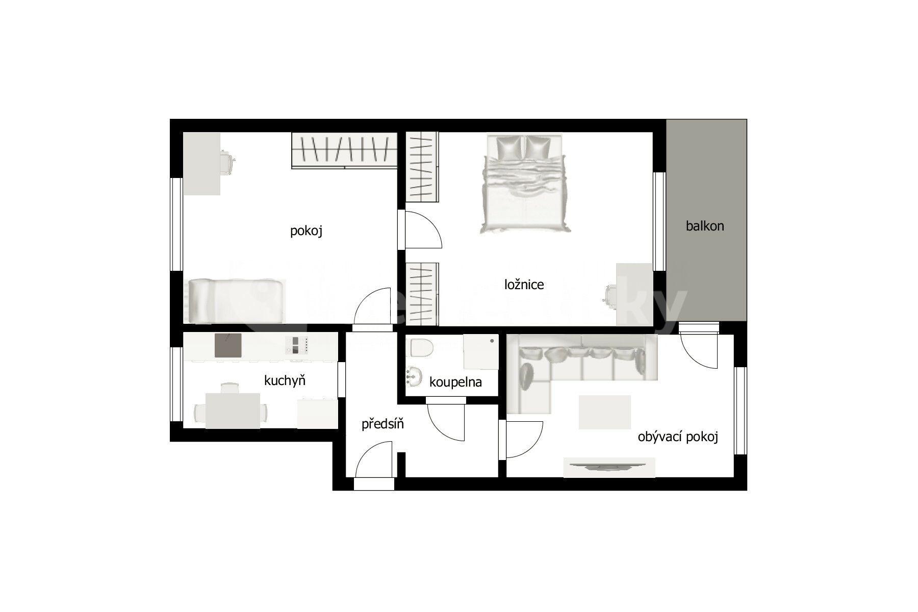 Prodej domu 94 m², pozemek 313 m², Sudoměřice u Tábora, Jihočeský kraj