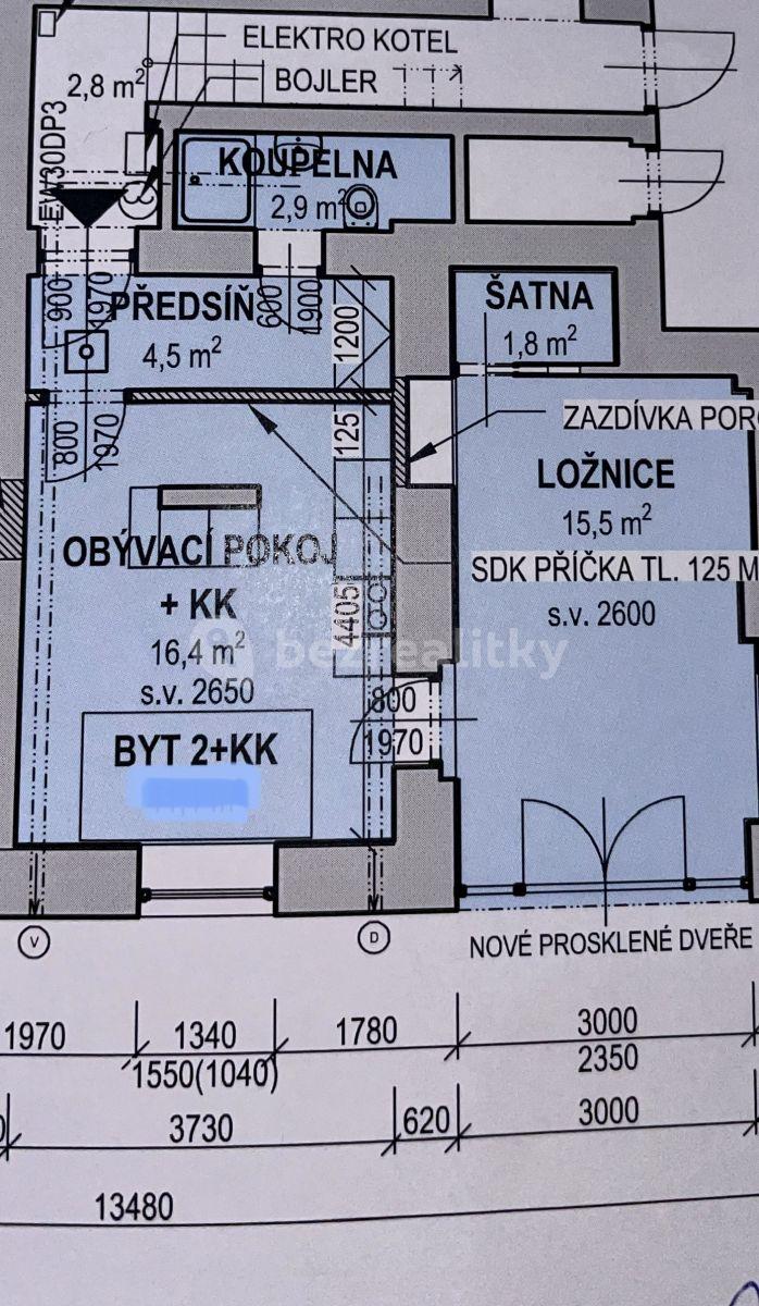 Pronájem bytu 2+kk 48 m², Zlínská, Liberec, Liberecký kraj