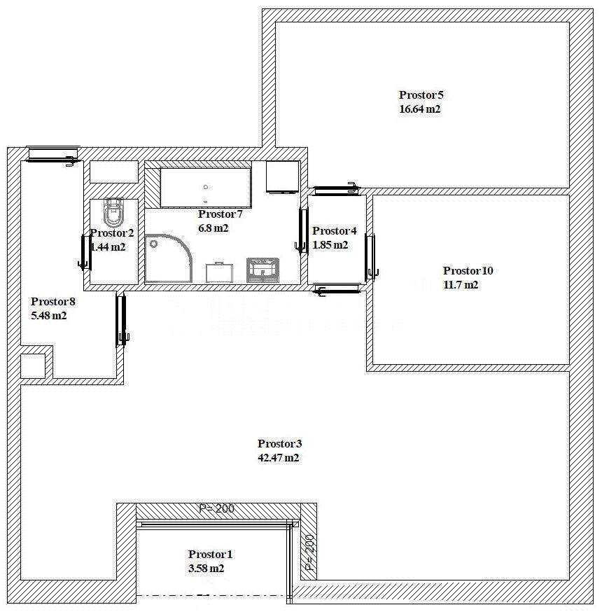 Pronájem bytu 3+kk 86 m², Benátecká, Brandýs nad Labem-Stará Boleslav, Středočeský kraj