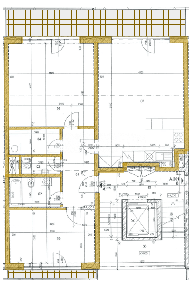 Pronájem bytu 3+kk 108 m², Březiněveská, Praha, Praha