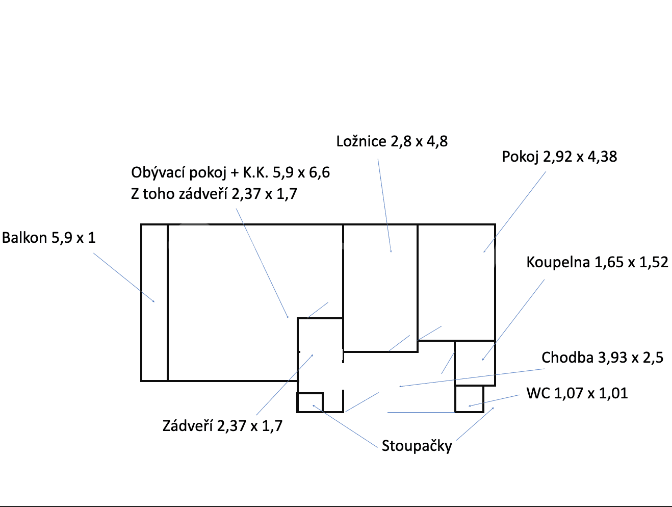 Pronájem bytu 3+kk 83 m², 17. listopadu, Mladá Boleslav, Středočeský kraj