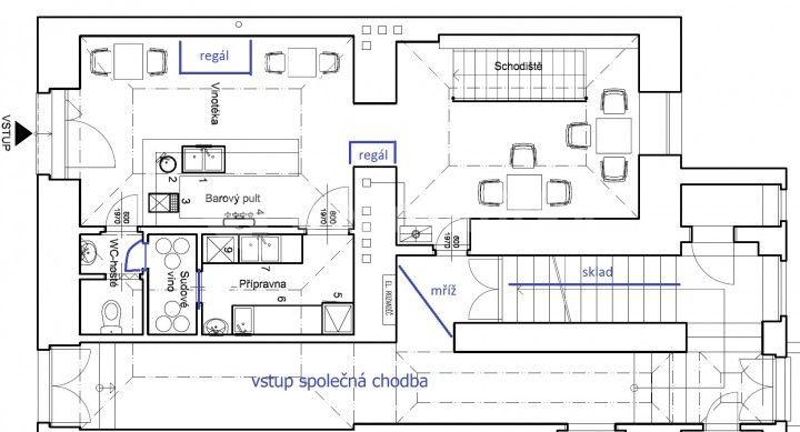 Pronájem nebytového prostoru 100 m², Štítného, Praha, Praha