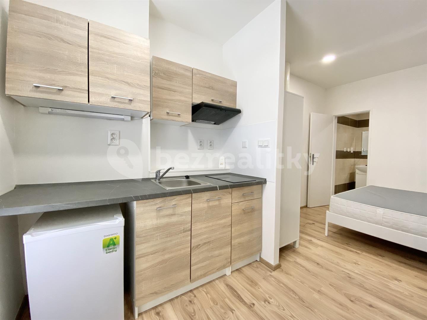 Pronájem bytu 1+kk 17 m², Hybešova, Brno, Jihomoravský kraj