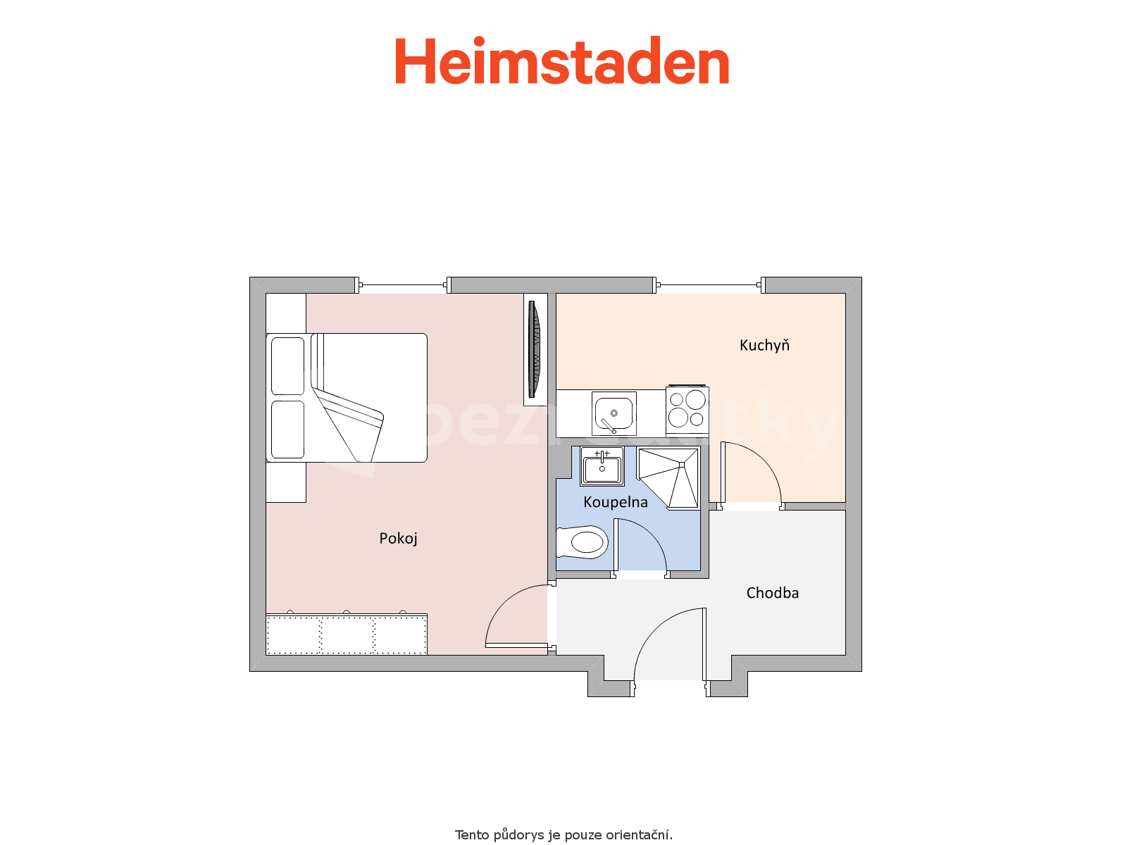 Pronájem bytu 1+1 34 m², U Topolů, Havířov, Moravskoslezský kraj