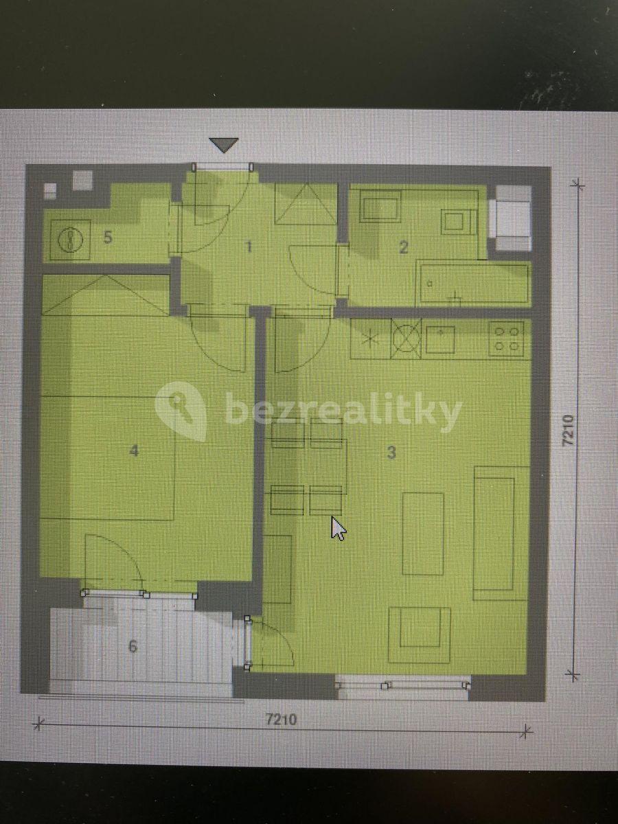 Pronájem bytu 2+kk 48 m², Karla Guta, Praha, Praha