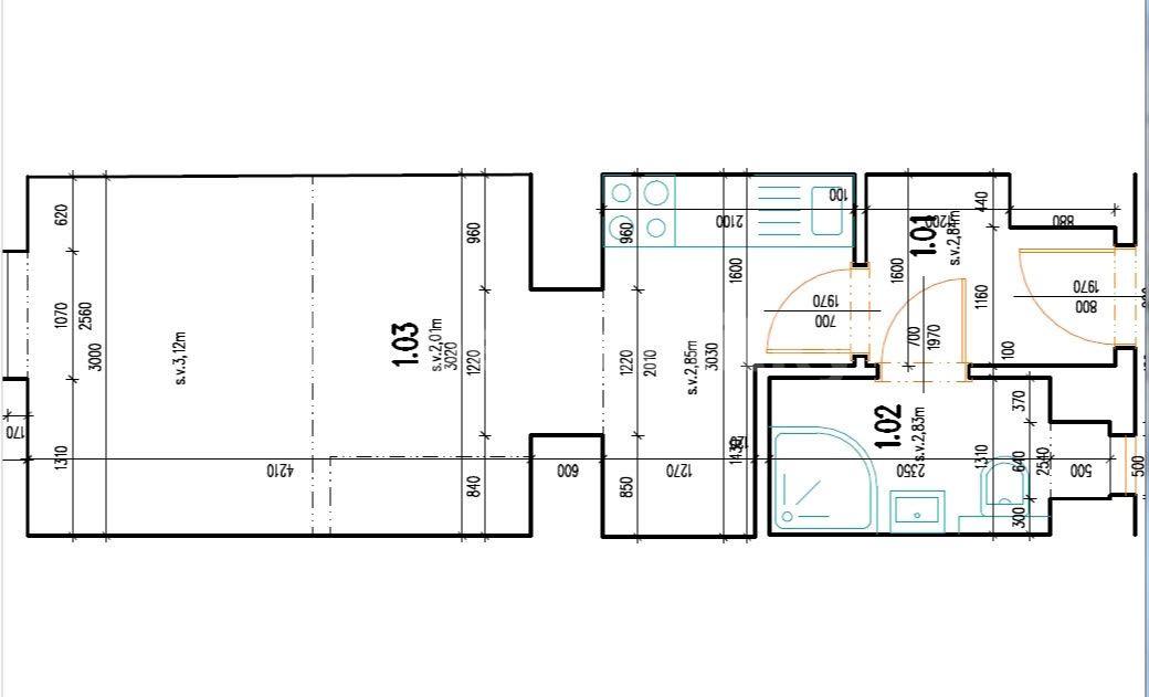 Pronájem bytu 1+kk 30 m², Milíčova, Praha, Praha