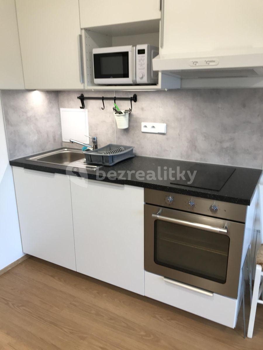 Pronájem bytu 1+kk 34 m², Velvarská, Horoměřice, Středočeský kraj