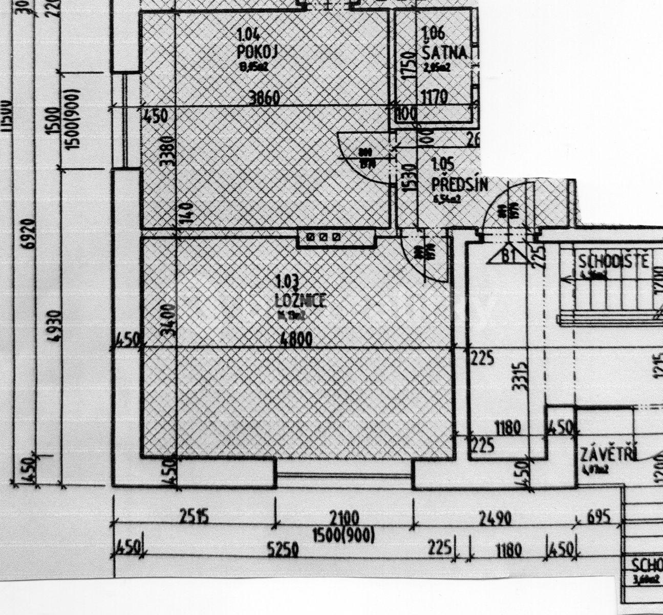 Pronájem bytu 1+kk 35 m², Sluhy, Středočeský kraj