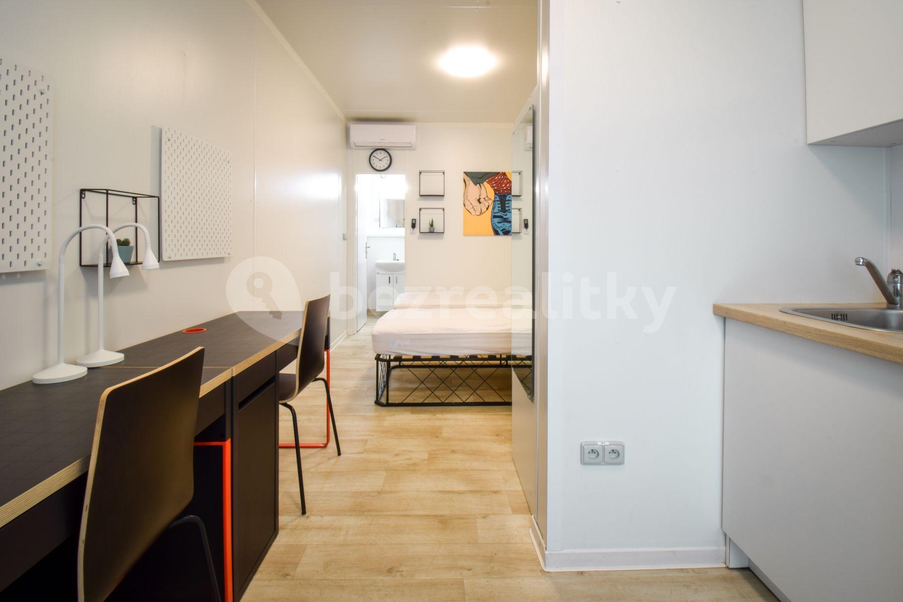 Pronájem bytu 1+kk 17 m², Hybešova, Brno, Jihomoravský kraj