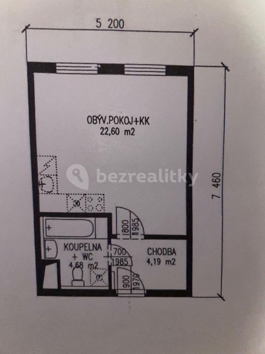 Pronájem bytu 1+kk 31 m², Kovanecká, Praha, Praha