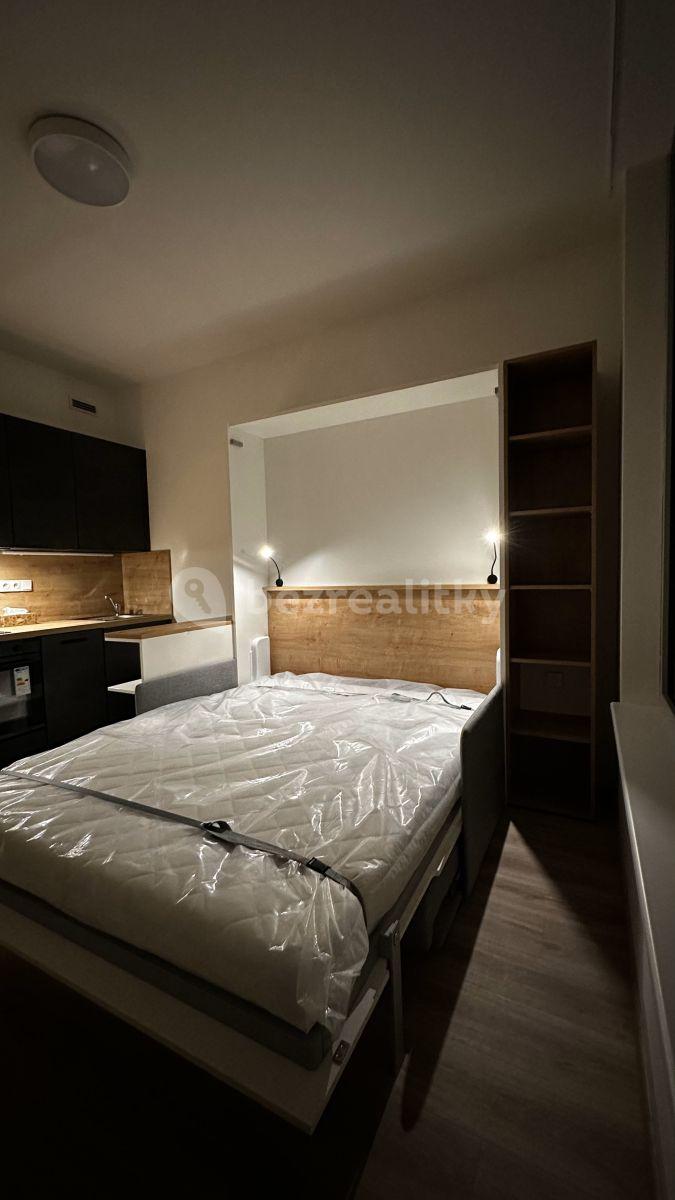 Pronájem bytu 1+kk 20 m², Mozartova, Praha, Praha