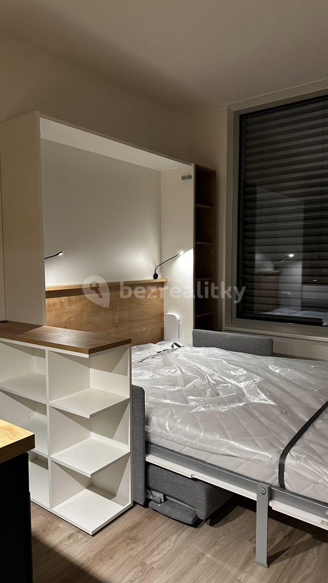 Pronájem bytu 1+kk 20 m², Mozartova, Praha, Praha