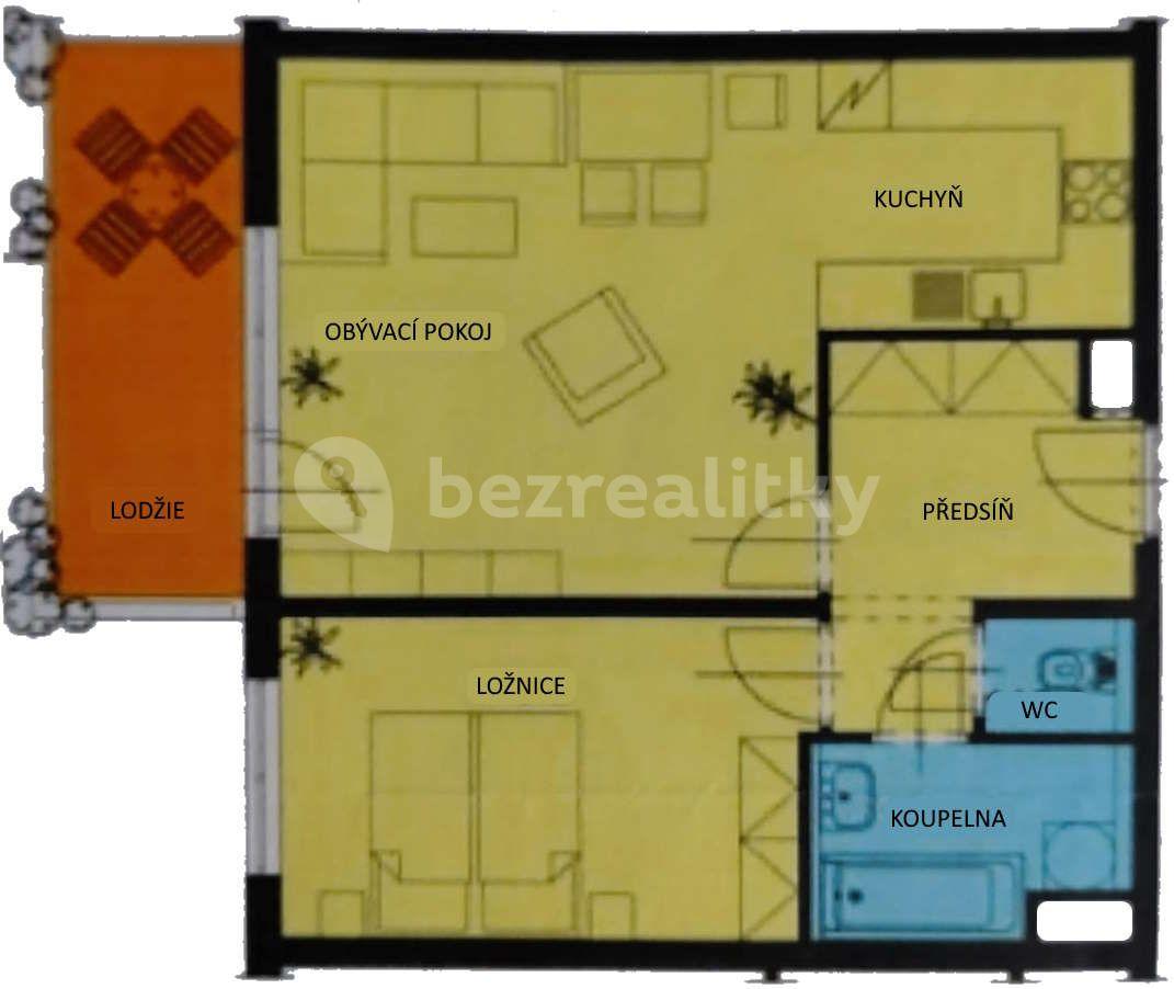 Pronájem bytu 2+kk 53 m², Jurkovičova, Praha, Praha