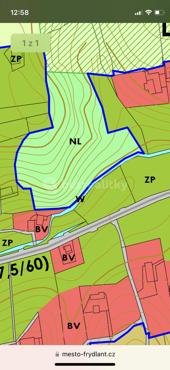 Prodej pozemku 3.096 m², 0357, Pertoltice, Liberecký kraj