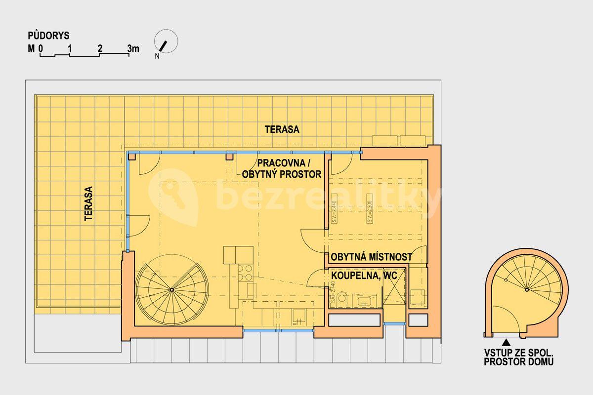 Pronájem bytu 2+kk 60 m², Soukopova, Brno, Jihomoravský kraj