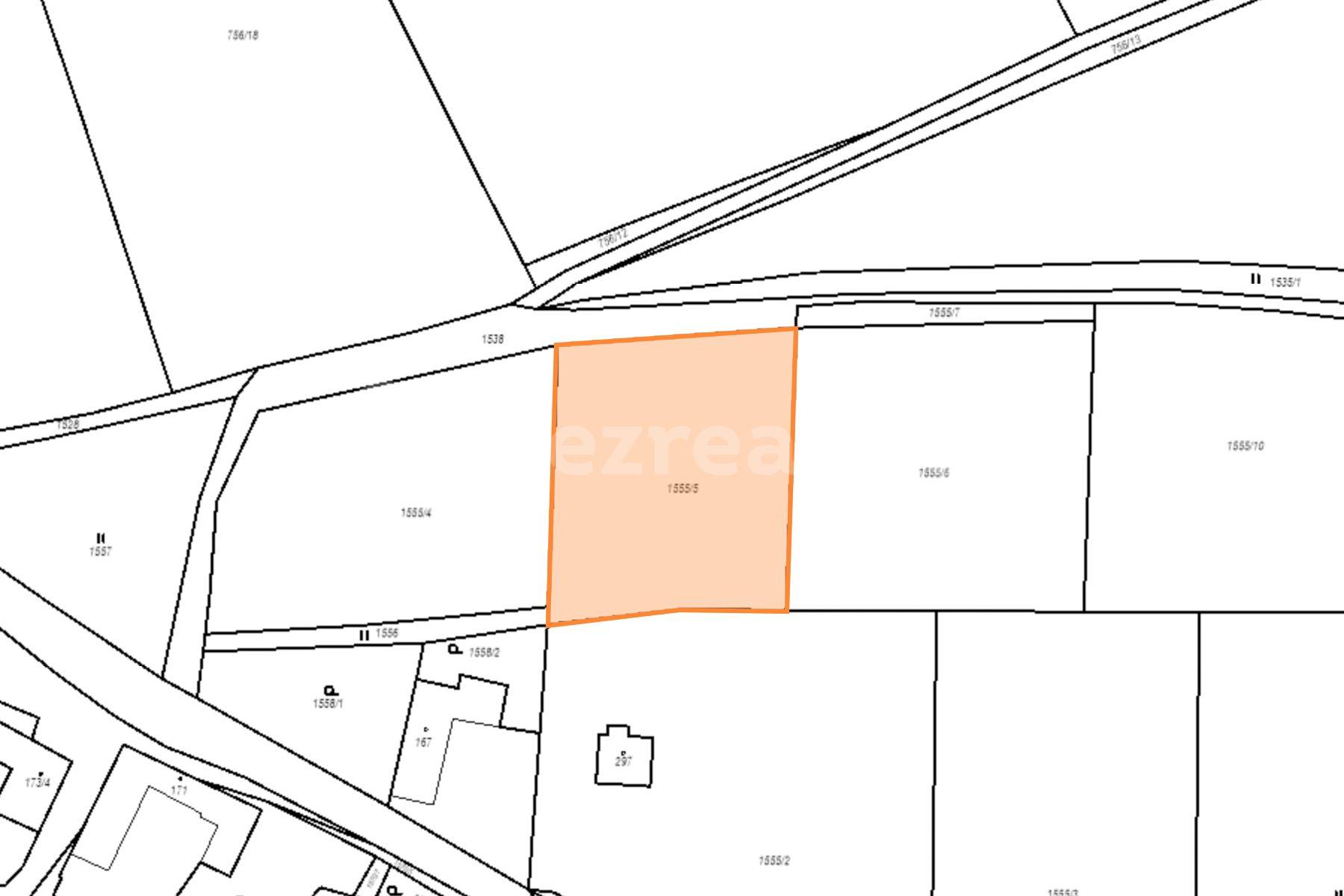 Prodej pozemku 2.322 m², Bořetice, Neustupov, Středočeský kraj