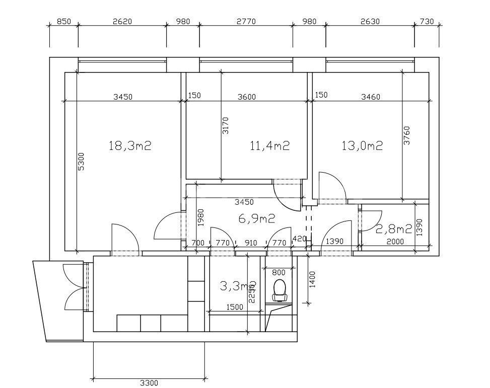 Pronájem bytu 3+1 72 m², Nejedlého, Brno, Jihomoravský kraj