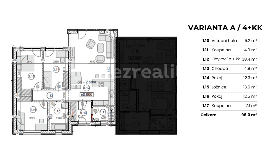 Prodej domu 98 m², pozemek 435 m², Jizerní Vtelno, Středočeský kraj