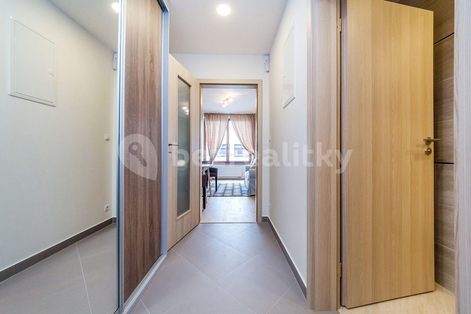 Pronájem bytu 1+kk 30 m², V Háji, Praha, Praha