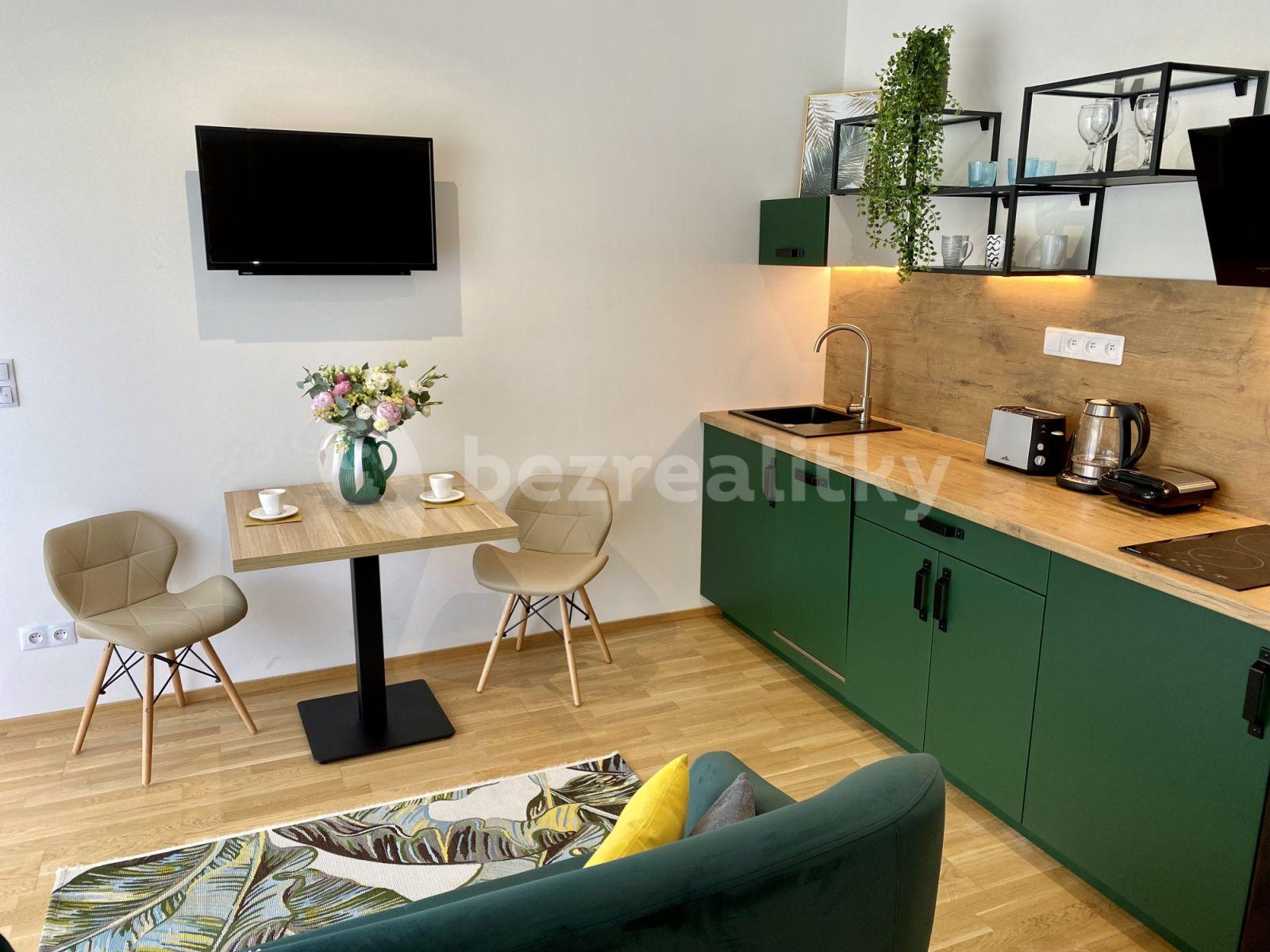 Pronájem bytu 1+kk 32 m², U Průhonu b, Praha, Praha