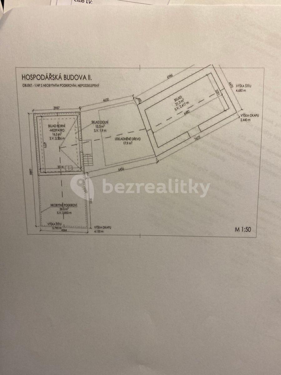 Prodej chaty, chalupy 66 m², pozemek 1.477 m², Postupice, Středočeský kraj