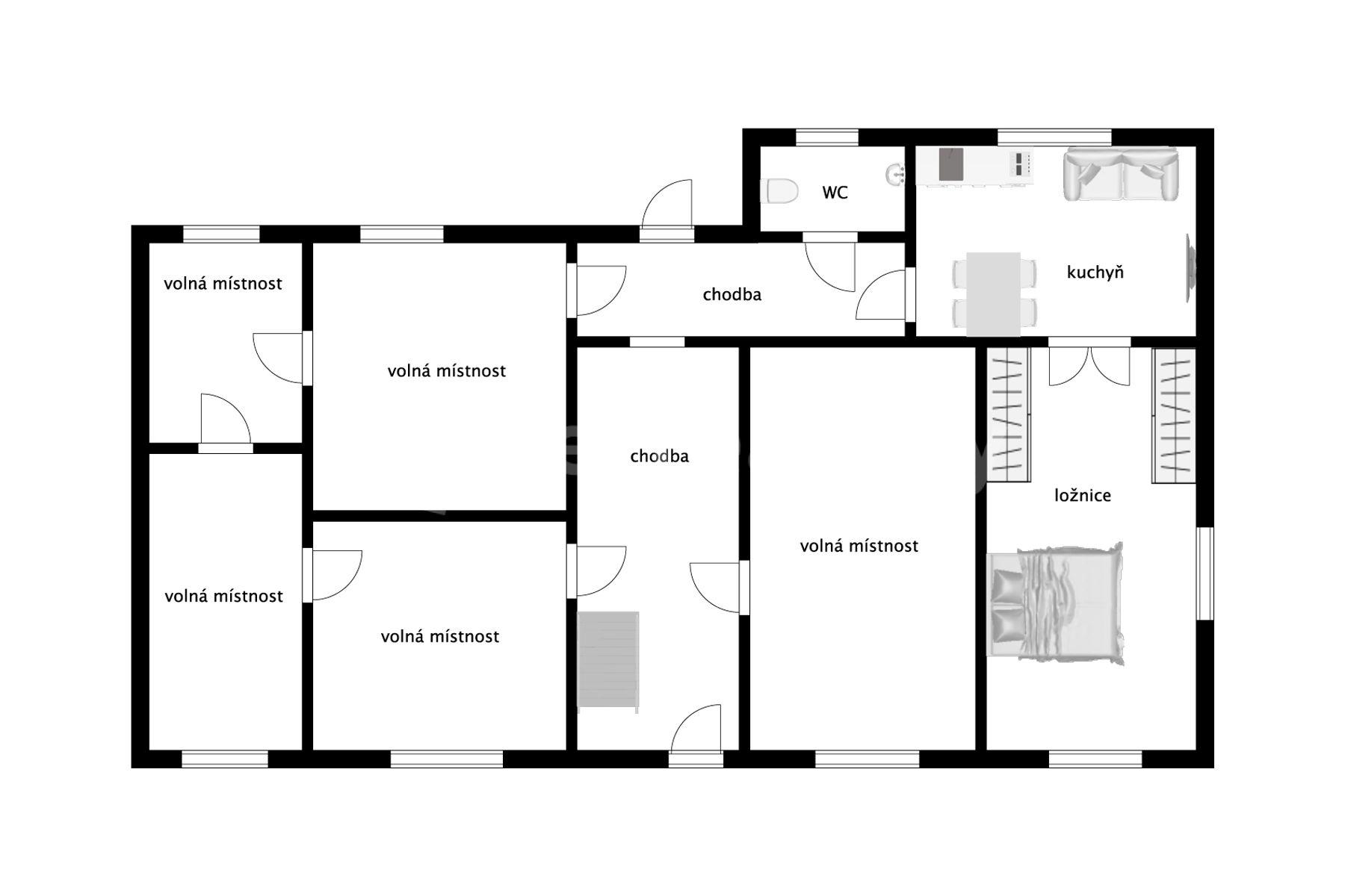 Prodej chaty, chalupy 250 m², pozemek 395 m², Malé náměstí, Lázně Bělohrad, Královéhradecký kraj