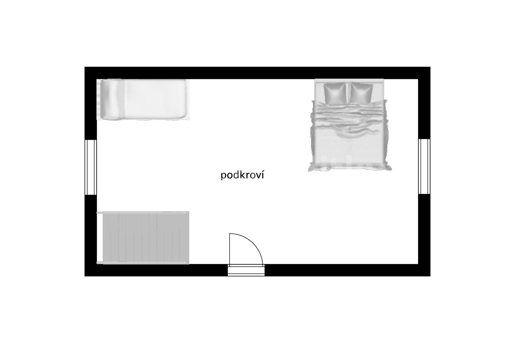 Prodej chaty, chalupy 52 m², pozemek 484 m², Zakšín, Dubá, Liberecký kraj