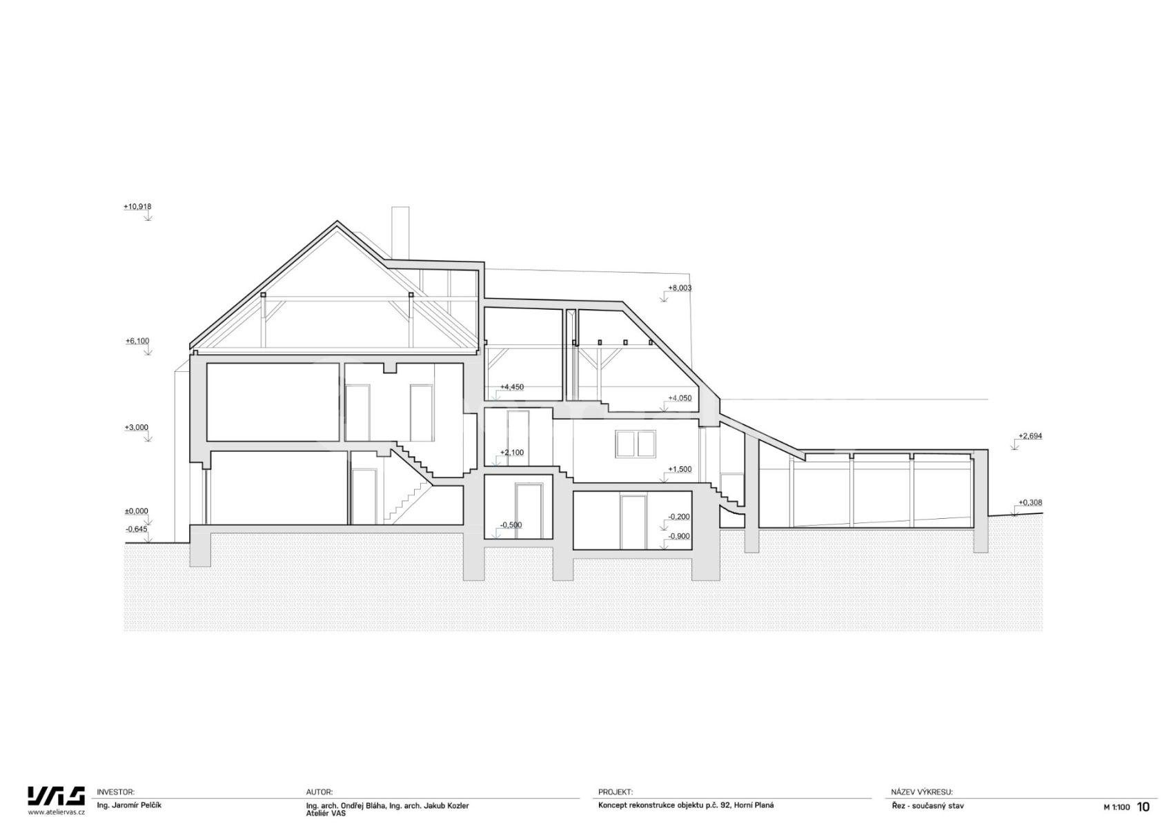 Prodej domu 498 m², pozemek 627 m², Náměstí, Horní Planá, Jihočeský kraj