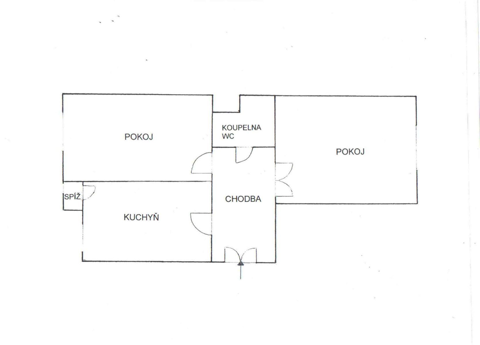 Pronájem bytu 2+1 82 m², Moravská, Praha, Praha